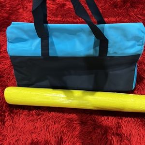 New Yoga Mat & Matching Bag.